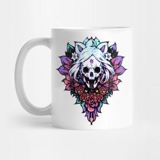 Cyberpunk Flowers Mug